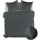 Yellow Suites Dekbedovertrek Lyocell - Beluga Grey 200 x 200/220 cm