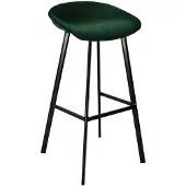 Kick Collection barkruk Finn hoog - Velvet Groen