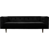Kick Collection Kick Velvet Bank Bobbi - Zwart
