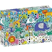Enjoy Puzzle Doodle Safari Puzzel (1000 stukjes)
