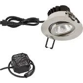 EVN PC650N61302 PC650N61302 LED-inbouwlamp LED LED vast ingebouwd 6 W RVS