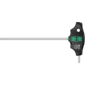 Wera 454 HF T-greep zeskant-schroevendraaier Hex-Plus met vasthoudfunctie, 5 x 200 mm - 05023344001