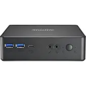 Shuttle Computer Group NC4010XA (Intel Celeron 7305, 4 GB, 128 GB, SSD), PC, Zwart