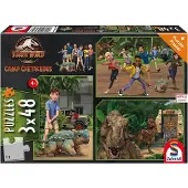 Schmidt Spiele 56434, 48 stukjes, Dinosaurussen, vanaf 4 jaar