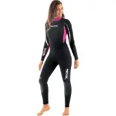 Seac Sub Relax 2.2 Mm Woman Freediving Wetsuit Zwart XS Vrouw