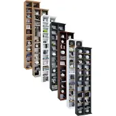 Hioshop Almera wandkast 24 vakkenwit.