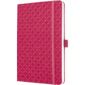 Sigel - notitieboek - Jolie Flair - A5 - hardcover - 174 pagina's - lijn - 80 grams papier - fuchsia roze - SI-JN105