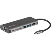 StarTech.com usb C - hdmi, GbE en SD Converter