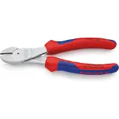 Knipex 74 05 180 Werkplaats Kracht-zijkniptang Met facet 180 mm