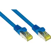 GOOD CONNECTIONS RJ45 Patchkabel mitCat.7 Rohkabel und Rastnasenschutz (RNS), S/FTP, PiMF, halogenfrei, 600MHz, OFC