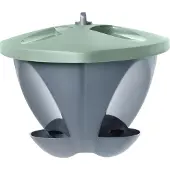 Hammarplast vogelvoederhuisje BIRDIE, groen/antraciet