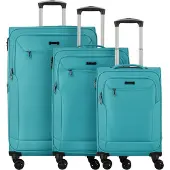 D & N Kofferset turquoise / lichtgroen