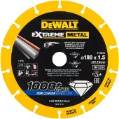 Dewalt Accessoires EXTREMEMETAL doorslijpschijf metaal 180x22.23x1.5mm - DT40254-QZ