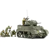 Tamiya US Light Tank M5A1 - "Pursuit Operation" with 4 Figures