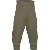 Engel - Baby Hose mit Nabelbund - Merino-ondergoed 50/56, olijfgroen