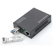 Digitus DN-82130 Netwerk mediaconverter LAN, SFP 1 GBit/s