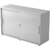 Hjh OFFICE PRO BETA 1752S - Grijs Hoogte van de map | 2 OH Schuifwandkast Rail handvat (kunststof)