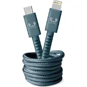 Fresh 'n rebel USB-C - Lightning (2m)- Blauw