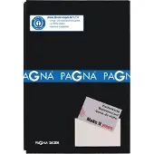 Pagna handtekeningenmap A4 20 vakken zwart