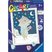 Ravensburger CreArt Paint by Numbers - Cute Badger