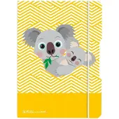 Herlitz my.book schrijfblok & schrift A5 40 vel Geel