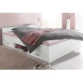 Parisot Functioneel ledikant Opbergbed, TOPSELLER in 2 breedten, gemakkelijk te onderhouden kunststof oppervlak, met extra bergruimte