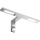 Paulmann Galeria LED-spiegellamp Hook IP44 2700K 2x280lm 230V 2x3,2W Chroom