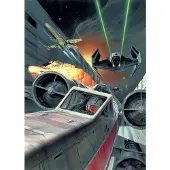 Komar Fotobehang Star Wars Leia - Meerkleurig - 2,50m X 200cm
