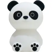 Niermann Standby LED nachtlamp Paddy Pandy met accu en USB Pandy, dimbaar, wit / opaal, Kinderkamer, Kunststof, Tafellamp