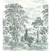 Overig Fotobehang High Trees - Meerkleurig - 2,80m X 250cm