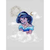 Komar Poster Jasmin Clouds - 30x40 Cm - Grijs