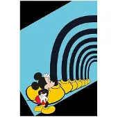 Komar Poster Mickey Mouse Tunnel 50 X 70 Cm
