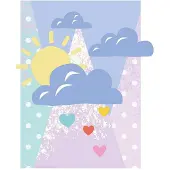 Komar Poster Winnie De Pooh Wolken 50 X 70 Cm