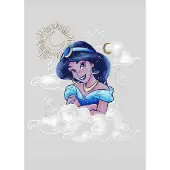 Komar Poster Jasmin Clouds - 50x70 Cm - Grijs