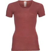 Engel - Women's Unterhemd S/S - Merino-ondergoed 34/36, rood