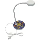 Niermann Standby Tafellamp Waldtiere, wit / opaal, Kinderkamer, Tafellamp