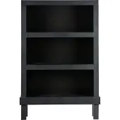 Woood Bonk Open Kast - Grenen - Zwart - 160x103x37
