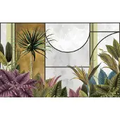 Komar Fotobehang Time Temple - Meerkleurig - 2,50m X 400cm