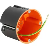 Kaiser 9064-88 Hollewand-apparaatverbindingsdoos (Ø x d) 68 mm x 68 mm 10 stuk(s)