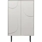 Woood Cadiz Opbergkast - Grenen - Mist - 135x85x40