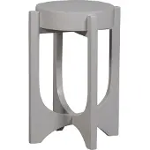 Vtwonen Hold Up Bijzettafel - Mangohout - Warm Grijs - 51xØ35