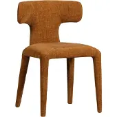 Woood Permit Eetkamerstoel - Geweven Stof - Cinnamon/Oranje - 78x52x53 cm