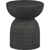 Woood Samson Bijzettafel - Fiber Clay - Coffee - 44x37x37