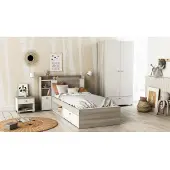You do it 1-persoonsledikant LIFE ideaal voor kleine kamers, ruimtebesparend, veel opbergruimte