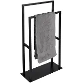 Wenko Handdoekrek Rivaltana - Vrijstaand - 2-armig - Zwart - 46x80x20cm