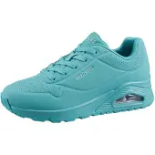 SKECHERS 73690 Sneakers | Maat 35 Dames Turquoise