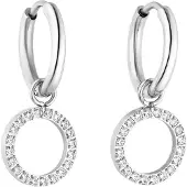 Purelei Oorbellen 'Closed Glow' zilver