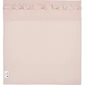 Meyco Laken Wieg Ruffle Soft Pink