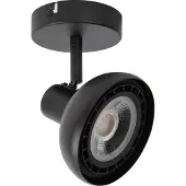 Lucide SENSAS - Plafondspot (Plafondlamp) - 1xGU10 (ES111) - Zwart