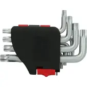 Ks Tools 151.4840 TX Haakse schroevendraaierset TB 8, TB 10, TB 15, TB 20, TB 25, TB 27, TB 30, TB 40, TB 45, TB 50 10-delig